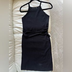 LOVE MOSCHINO mini dress BLACK